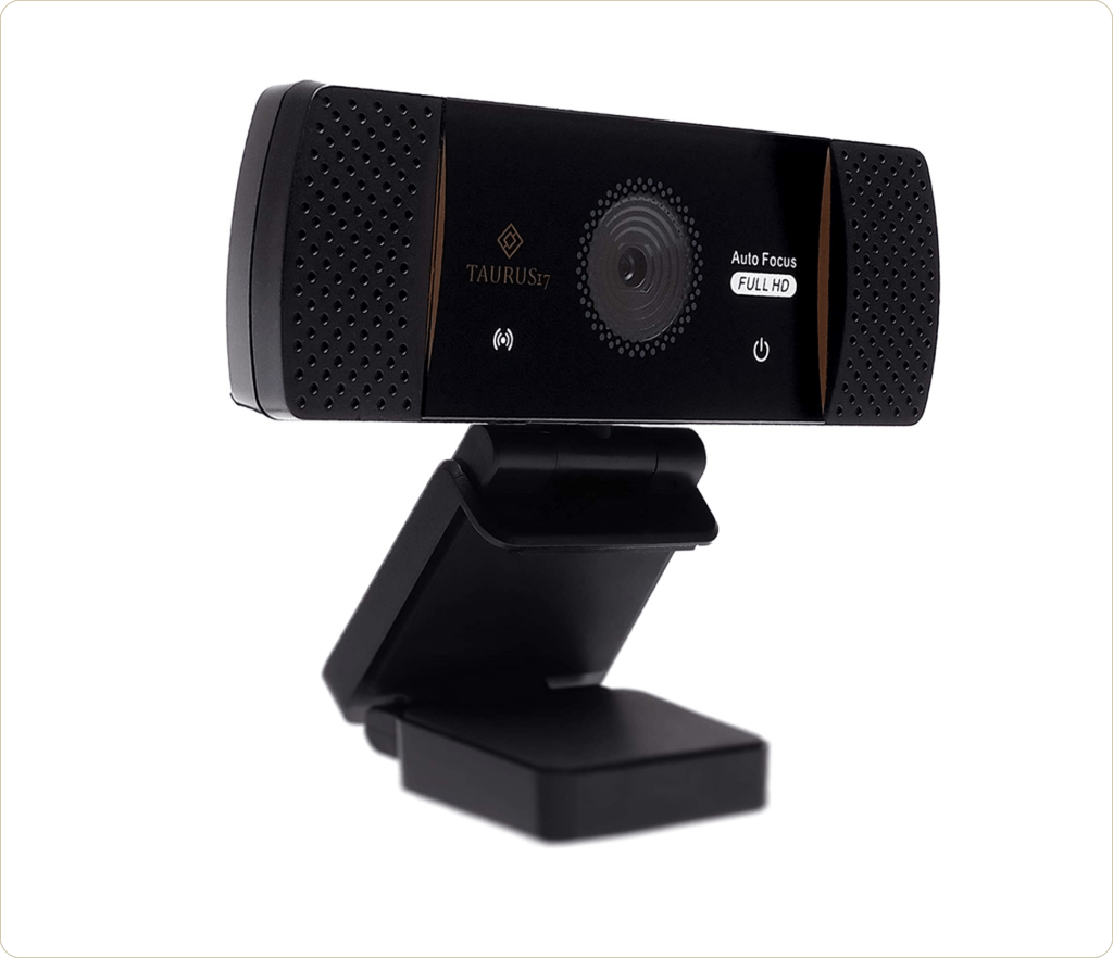 Webcam TAURUS17 per pc 2021 con Auto Focus e microfono stereo