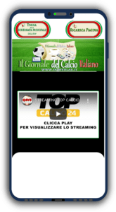 Top Calcio 24 collegamento Streaming video